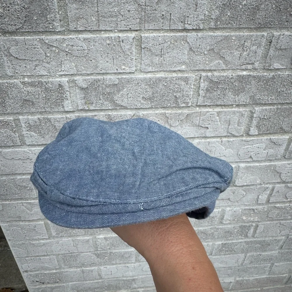 J. Crew Kids Blue Denim Cap